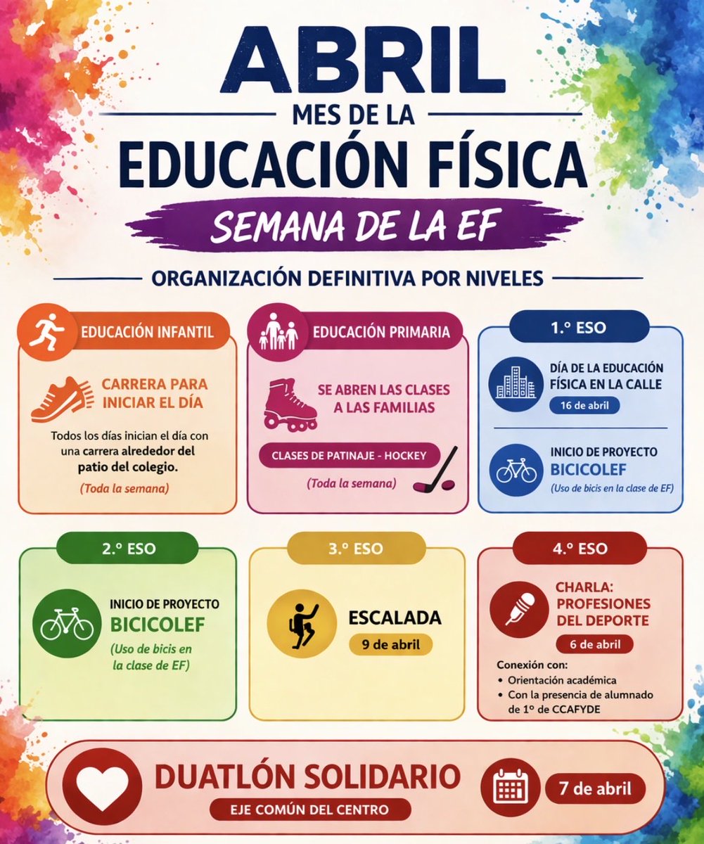 ClaretianasOvi's tweet photo. Todo preparado para una nueva edición de nuestra semana de la EF @RealOviedo @ConsejoCOLEF @COLEFASTURIAS @ongkorima @fatriatlon @OviedoRollerHC1 https://t.co/Y30K96BfrQ