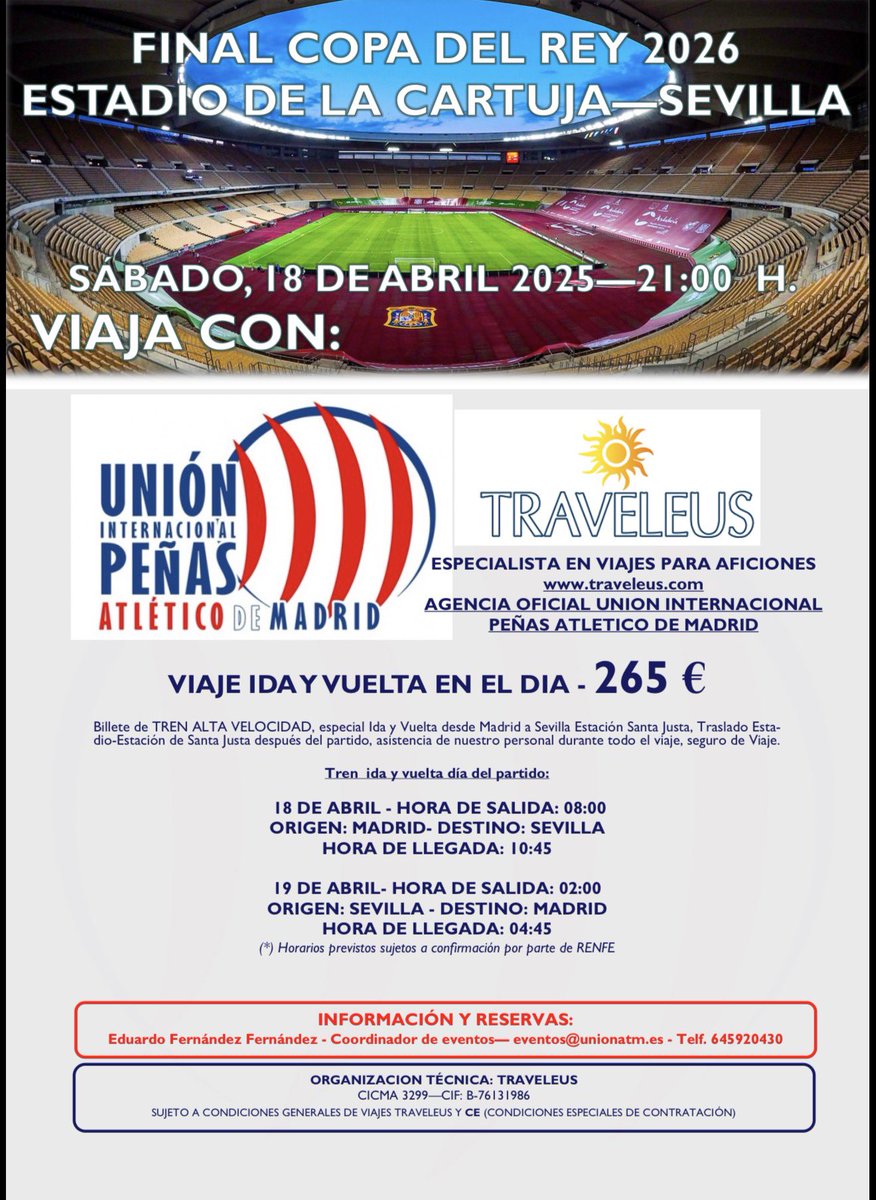 Unión Internacional de Peñas Atlético de Madrid tweet media
