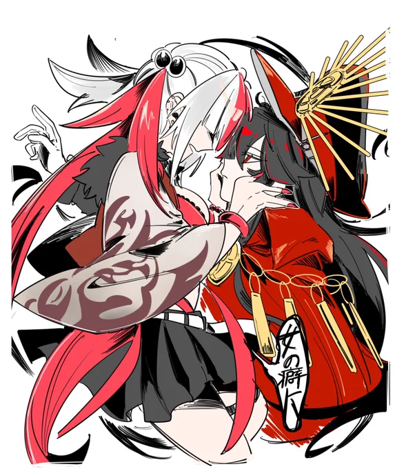 #ぐだぐだ鯖二次創作春の再放送祭 ノッブと殿下の知り合いがみんなバーサーカーなって女になってらあああ!!!!!のやつね