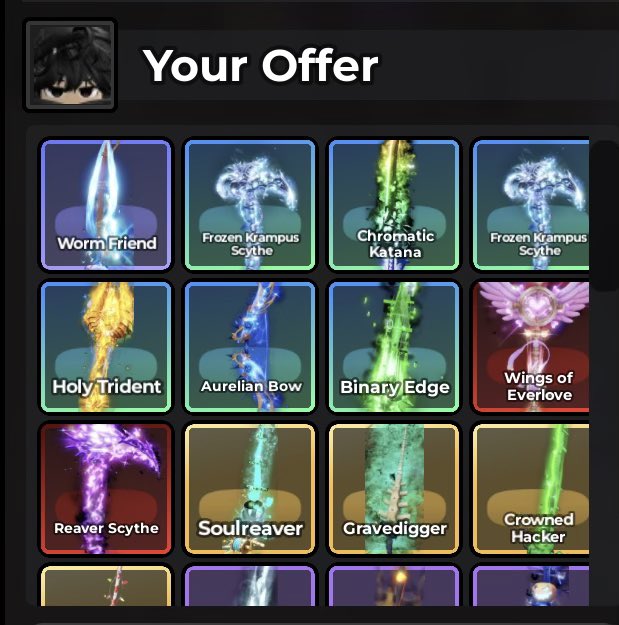 roycosapiig's tweet photo. wts skin rod
holy 100k
reaver 30k
wings dm
sisanya 30k/ea https://t.co/p5mKOY2XlN