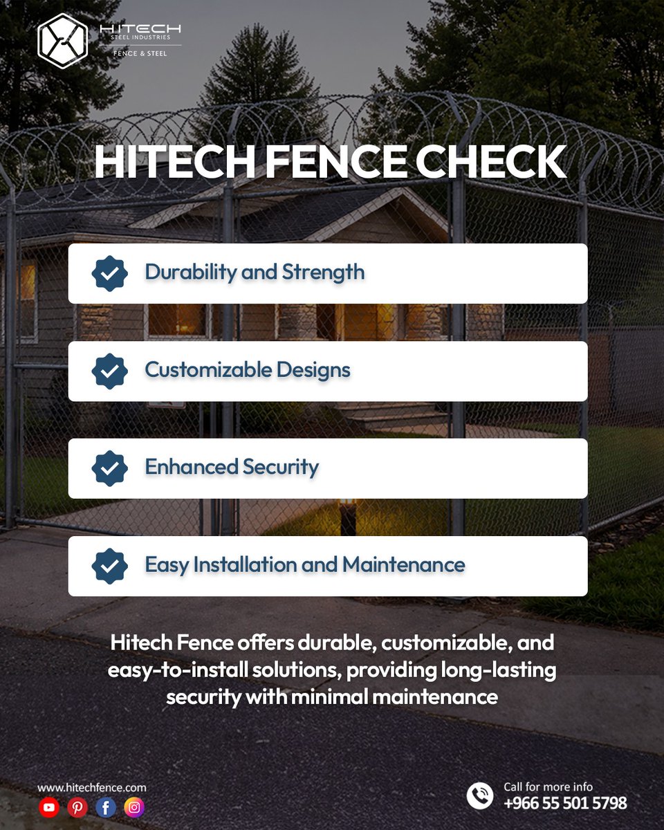 Hitech fence and steel (@fencesteelksa) / Posts / X