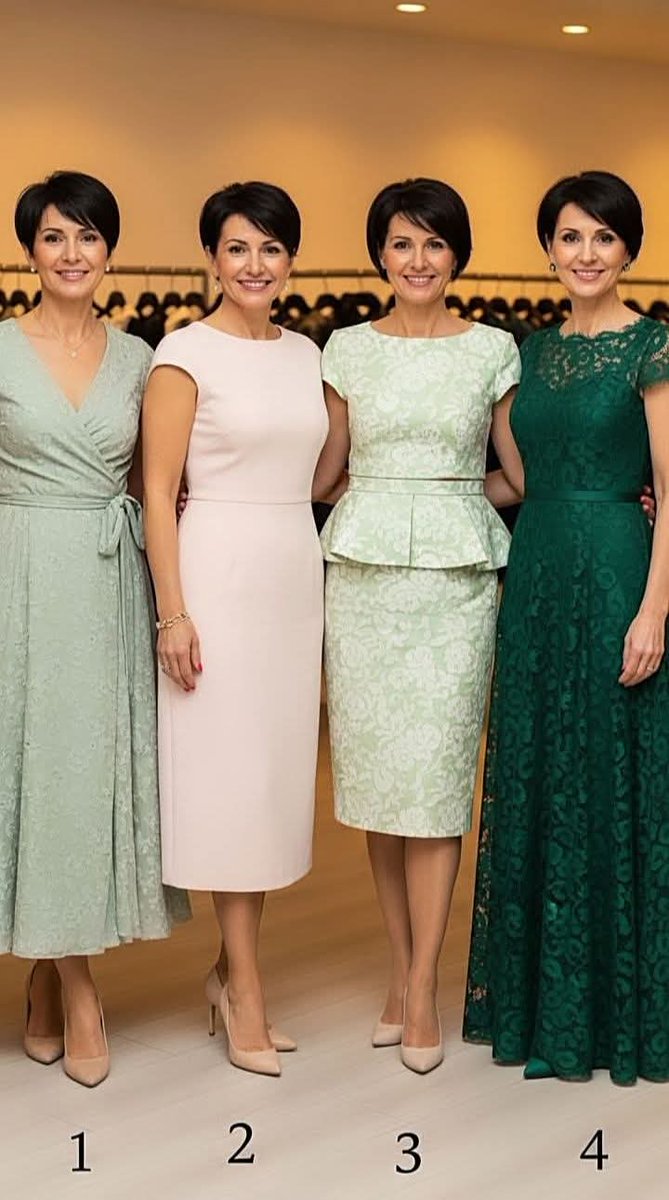 Kaylee1780's tweet image. Mother of the groom here 🤍 Please help me choose the perfect outfit from options 1–5!
👗💦🌸

#lifestyle #wedding #dresses #fblifestyle