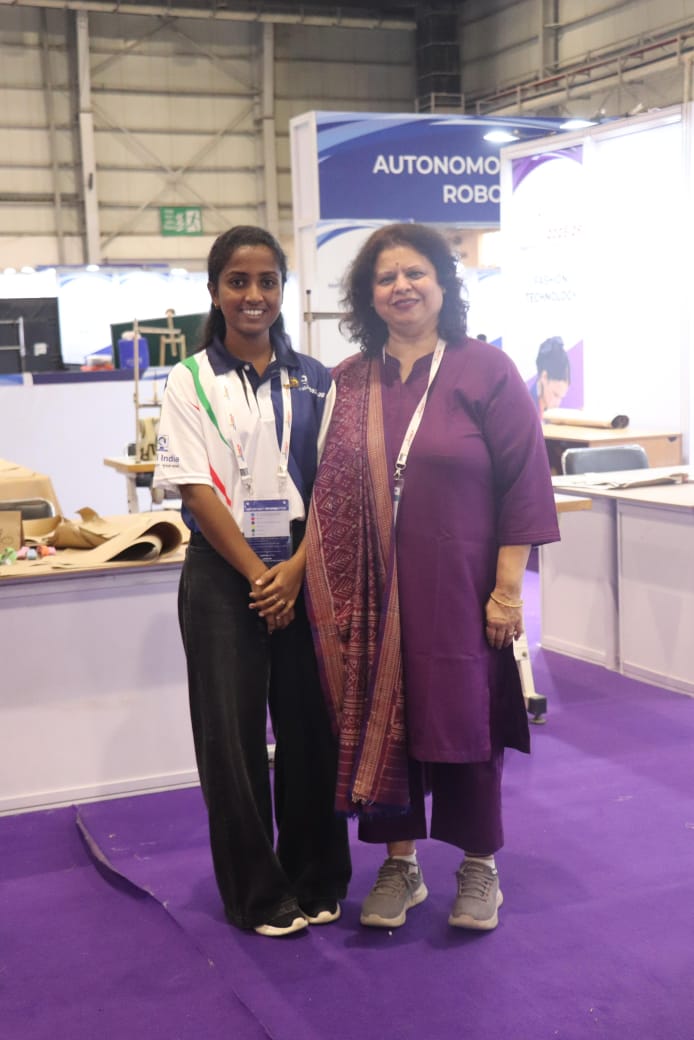 KSRCASWOMEN's tweet photo. Congratulations to Jyothi Bharathi B and Navya Sri S from K.S.R College of Women for winning Medallion of Excellence at WorldSkills 2026 selection Representing India with pride. https://t.co/7SU5uKeWf1