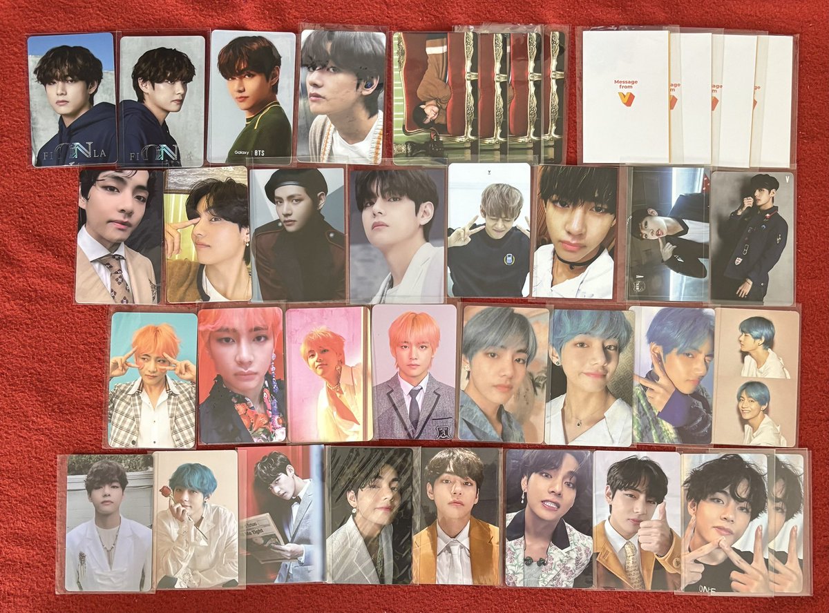 Fjo2I's tweet photo. BTS トレカ 交換 買取

譲 画像のもの

求 TREASURE Straykids ZB1関連
なんでも検討します〇

🌷基本的には封入・特典同士の交換
🌷固定ツイ一読ください
🌷レート合わせのn:n https://t.co/oAHIxm1DBn