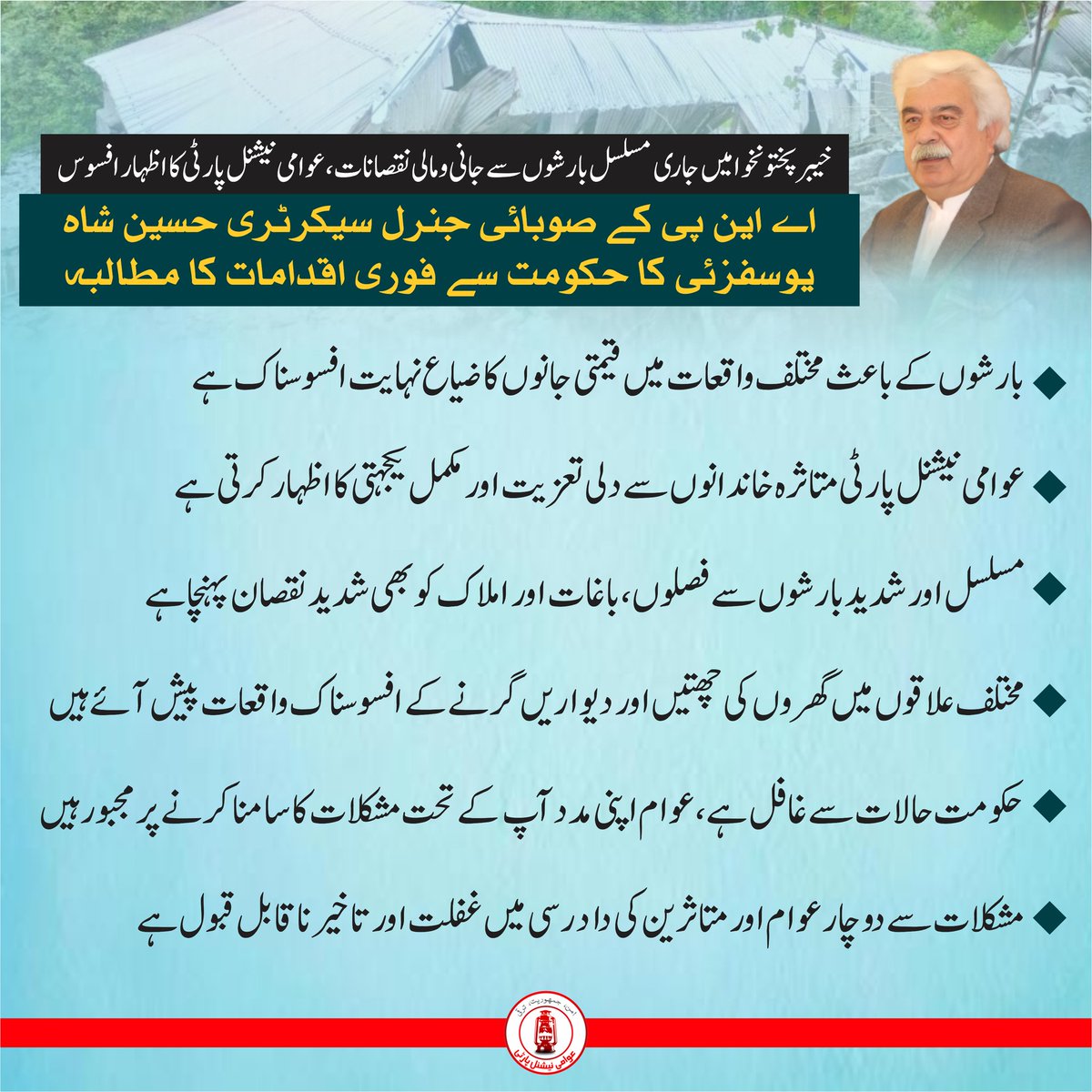 Awami National Party tweet media