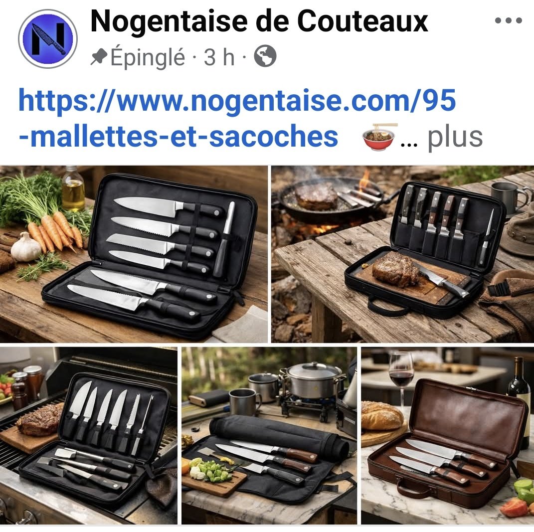 couteau_ciseaux's tweet photo. Salut les amis passionnés de cuisine ! 🔪✨ Imaginez trancher comme un pro avec ces beautés ! Ces mallettes sont idéales pour organiser et protéger vos précieux outils. Venez découvrir le tranchant de la perfection ! #Coutellerie #CuisinePassion #ArtCulinaire #Ustensiles https://t.co/lOSvxmr8Ba