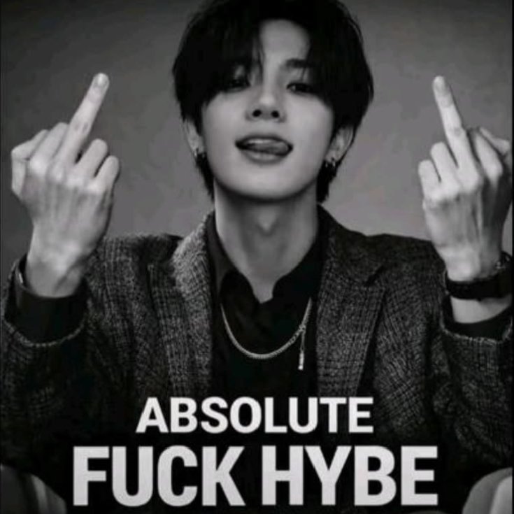 7for_enha's tweet photo. @ellwysh fucke belift, fuck hybe, fuck ot6

ENHYPEN deserves dignity as seven, failure by BELIFT LAB to ensure their rights and individuality protected will result in boycotts and lasting distrust by ENGENEs.

#ENGENEs_For_SevEN
#Boycott_HYBE_BELIFTLAB https://t.co/LV3VGY6N7A