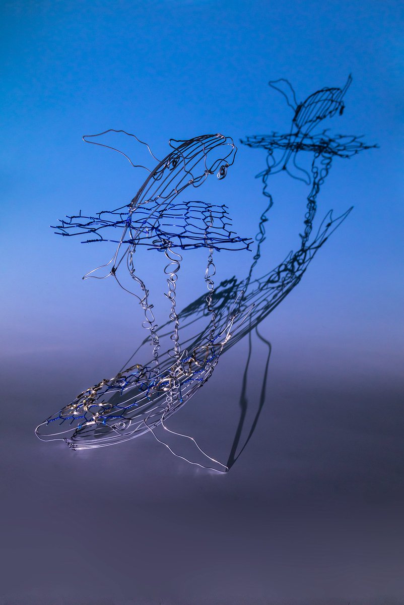 針金細工作家🐋影縫い@4/11-12水族館アトア出展 tweet media