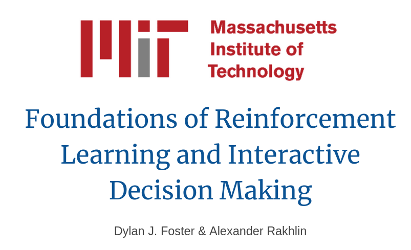 Riazi_Cafe_en's tweet photo. MIT's "Foundations of Reinforcement Learning &amp; Interactive Decision Making"    

PDF: https://t.co/3jjQ0SRHk4 https://t.co/qi22D1ukYO