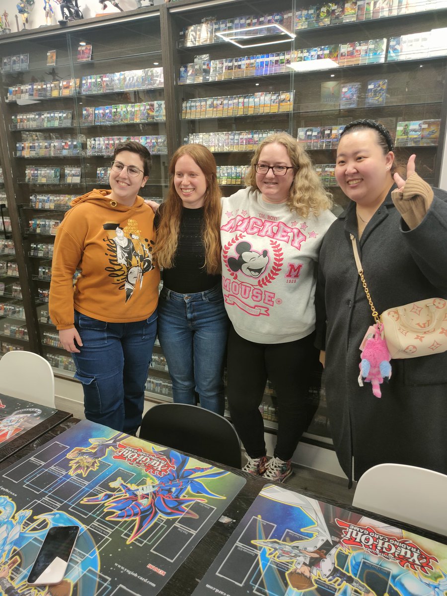 aaronbukalo's tweet photo. Women rule lorcana ! At the set Championships at Brotherhood Games of Bermondsey London, after five gruelling rounds of swiss and a cutthroat Top 8, All four Top 4 slots were taken by women ! Congratulations 🎉👏🎉
#lorcana #setchamps #girlpower https://t.co/LIYWp8Tksv
