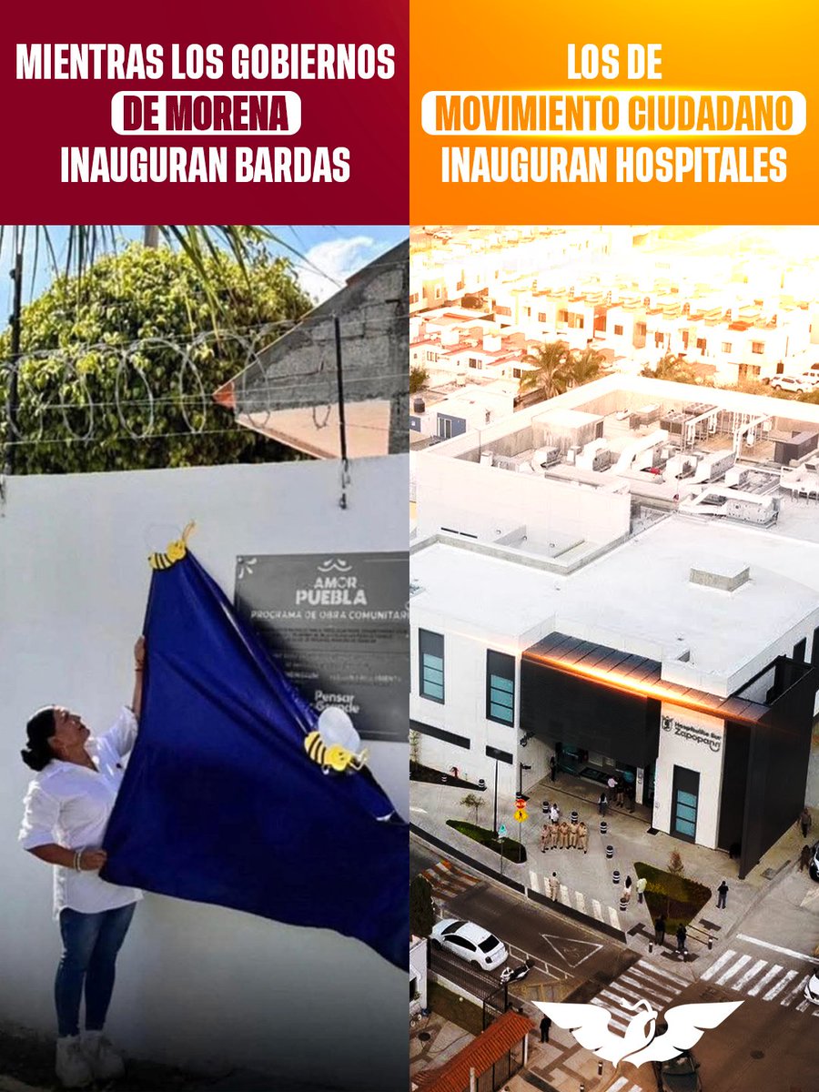 MovCiudadanoMX's tweet photo. Así trabajan los #BuenosGobiernos de Movimiento Ciudadano.🏥🧡 https://t.co/n7gJ9IlwlK
