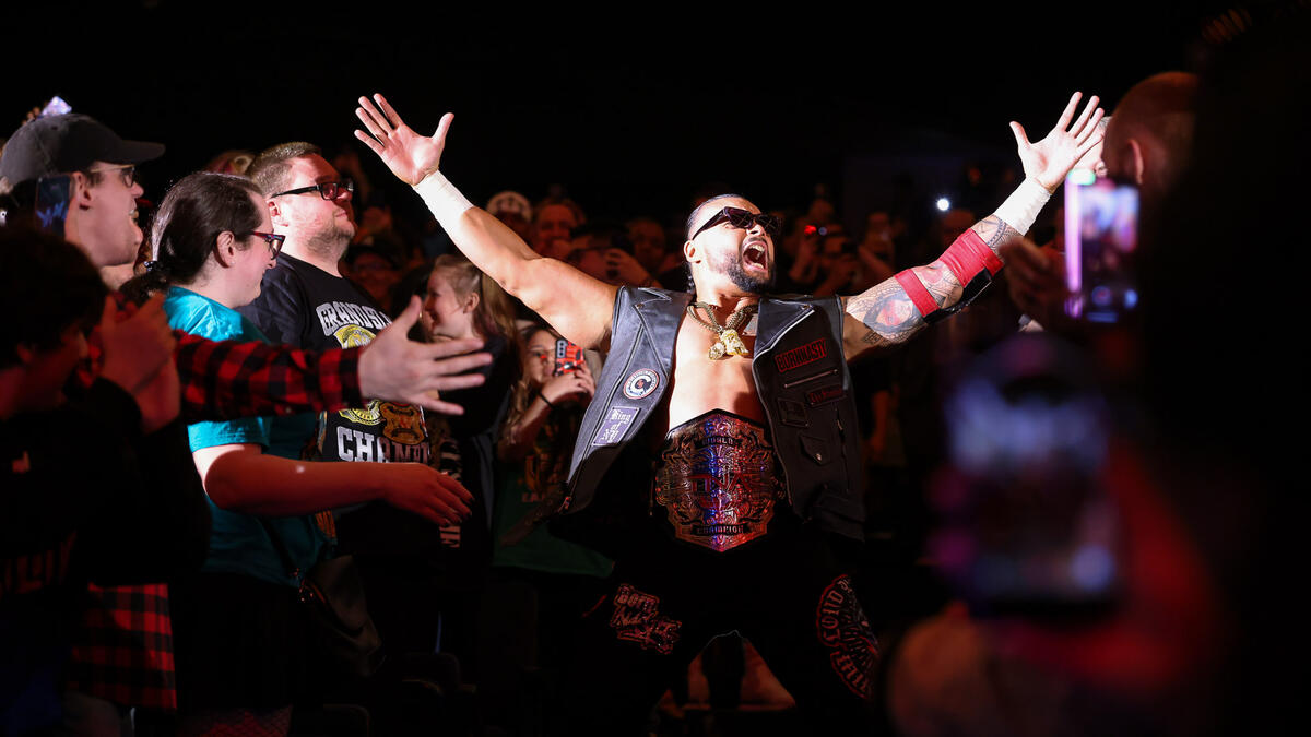Fightful's tweet photo. Mike Santana was asked about his entrance in TNA and coming through the crowd.

“When I came back to TNA, I always said, that’s what I want my entrance to be. One, because it was a throwback to the old LAX days. When I had my first run at TNA, we used to come out through the crowd. We had our own entranceway, and then also- cause everything I do is very deliberate. Everything has a purpose. So I always said with this run that I’m on just in my career in general and what I represent and, and what I’m putting out there, the whole thing is, I’m bringing the fans on this journey and on this ride with me, and I’ve always said that. I think that’s why people have connected with me so much aside from my story and aside from how open I’ve been with a lot of my struggles. But the fact that I literally walk through the crowd and as I’m walking through the crowd, it’s almost like I’m grabbing everyone and putting them on my back and taking them with me to the ring, and that was the thought process of coming up with my entrance, and also there’s nothing like getting the energy from the audience. That energy that they give is why we do what we do. So I always say, you give me your energy. I’m going to give it right back and we’re going to put it together, and boy, oh boy, whoever’s standing across the ring from me, they’re going to get a hell of a ride. So yeah, those are pretty much all the processes and the thought processes of why I do what I do.”

(Ropes N Riffs)