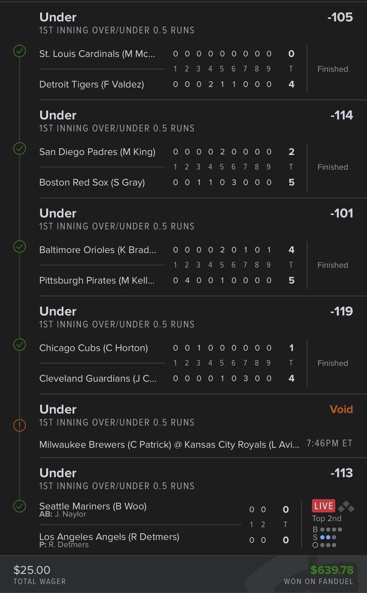 NRFI Algorithm tweet media