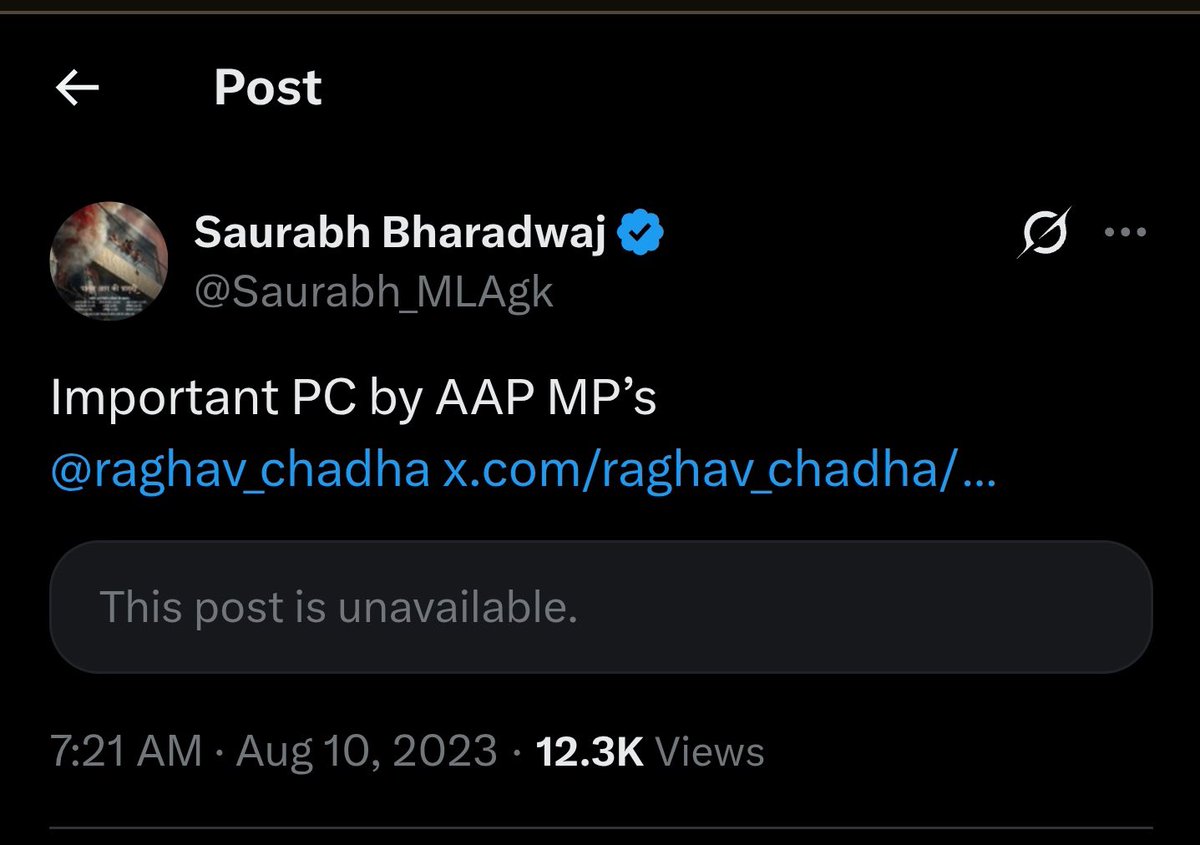 Saurabh Bharadwaj tweet media