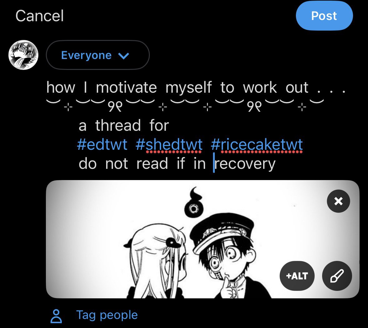 kazzy 𓏵 hanako of edtwt tweet media