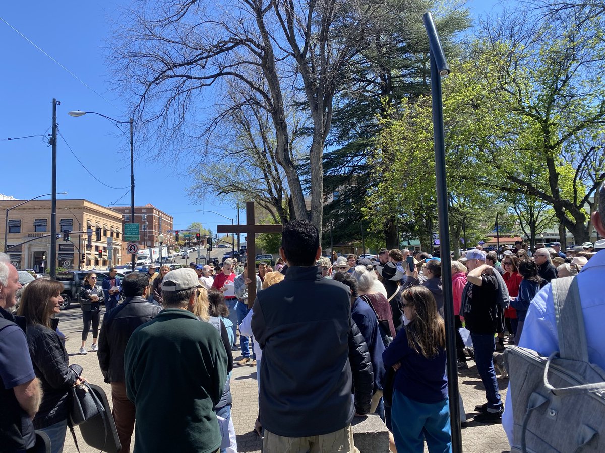 56andfabulous's tweet image. Good Friday stations of the Cross. #Prescott #GoodFriday #StationsOfTheCross
