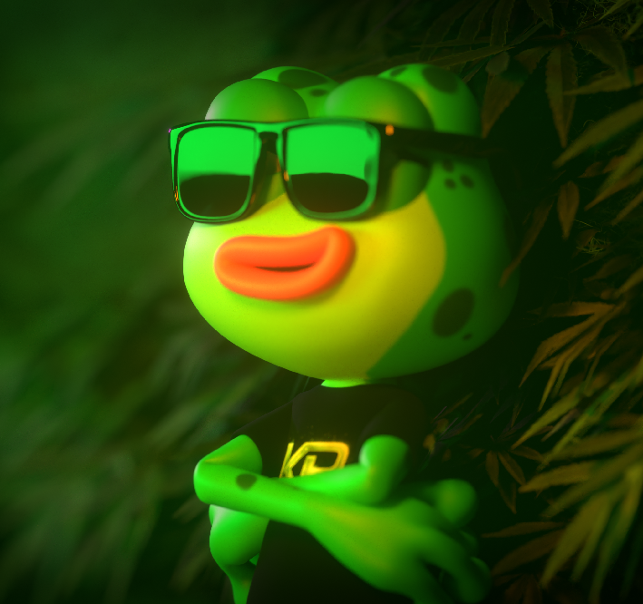 ZETA_3D's tweet photo. @bangerz @gibdotmeme gm 😎🐸 https://t.co/cIJCmFLt5H