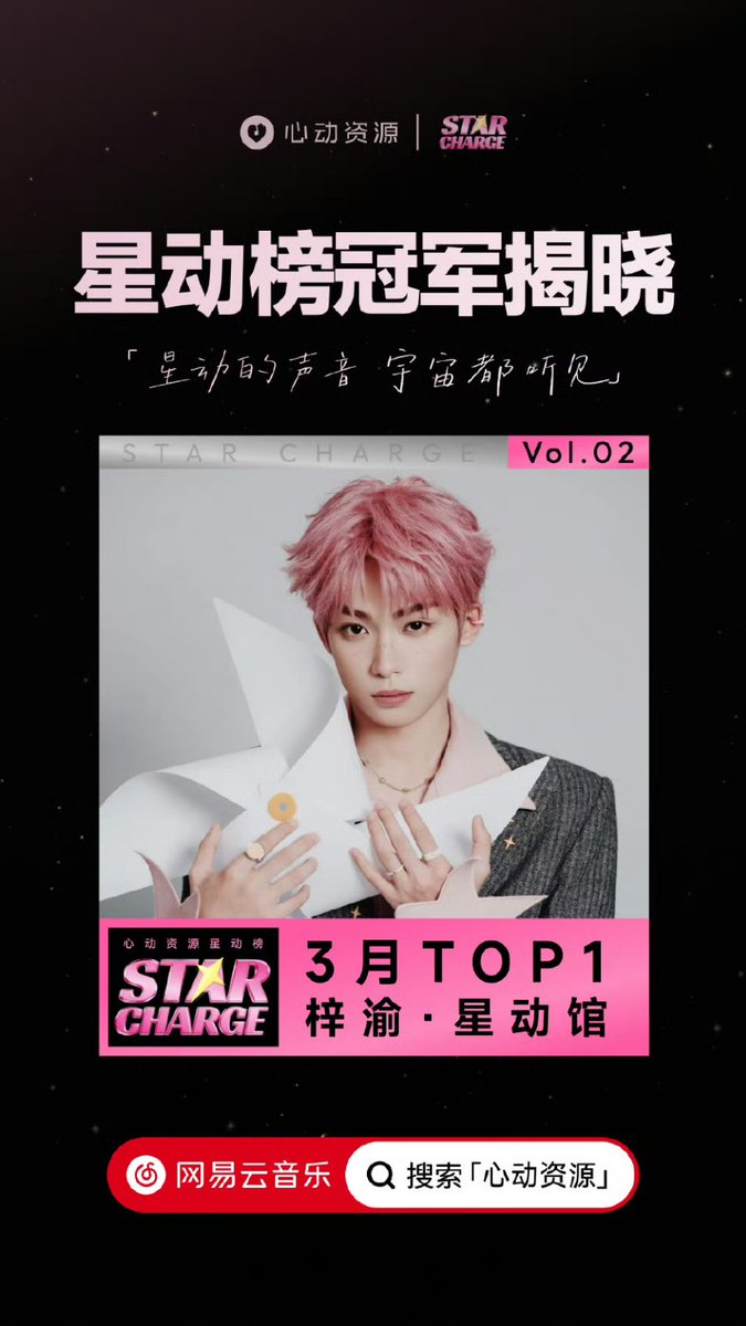 NetEase Cloud Music Webio Update 

The Star Chart Champion is revealed! Congratulations to "Ziyu·Star Chart" for achieving 5.21 million Heartbeat Points and becoming the #1 on the NetEase Cloud Music Heartbeat Resources# Star Chart March 2026 TOP1! 🏆 @我是梓渝_'s first