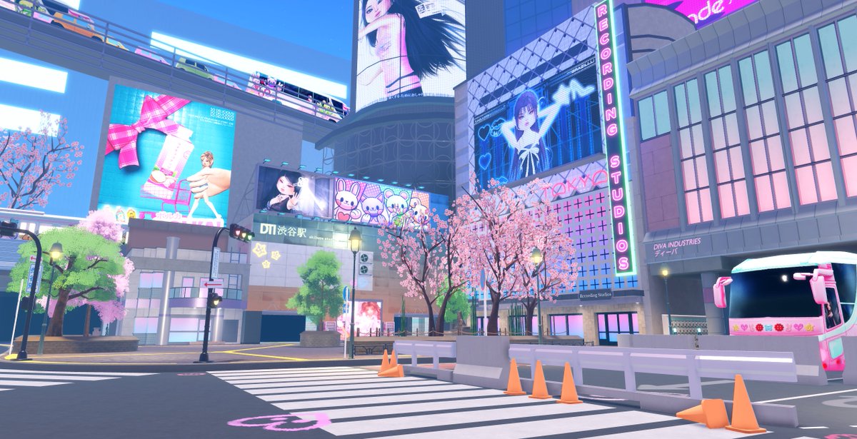 Krissy3D's tweet image. Kon'nichiwa, Dress To Impress! 🍡✨🍥💗

Worked on the DTI Lobby &amp;amp; Freeplay with @harhtRBLX for the Spring Update! ⭐🇯🇵
Welcome to Shibuya Crossing, hope you guys enjoy! 💫🍣

#RobloxDev #DressToImpress #DTI #Shibuya