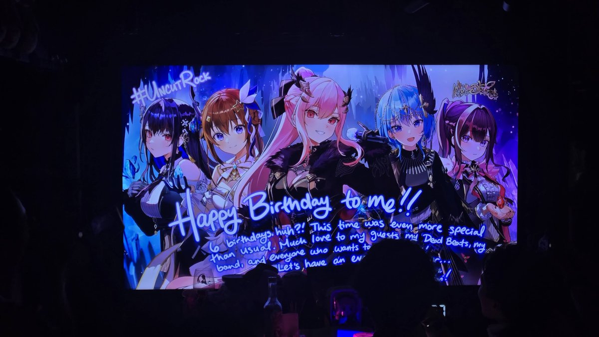 Newbhope's tweet image. Was super glad to watch Calli's birthday live with other deadbeats today! Thank you to everyone that chatted with me

@ryu_dead_beat と#CafePON 本当にありがとうございました。次の会楽しみ！

#UNCUTROCK