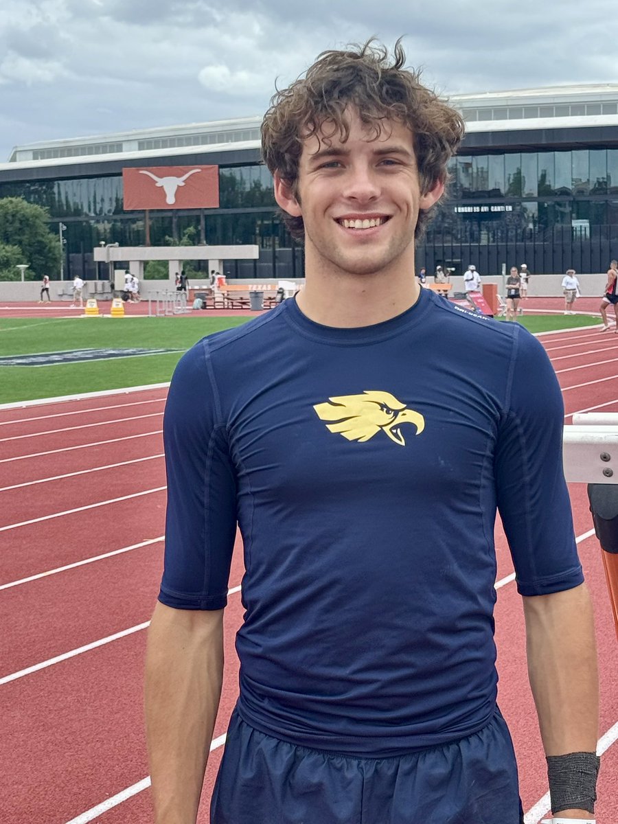GSB_AthleticsTX's tweet photo. A strong performance on a big stage.

Brady Chandler represented Geneva with excellence this weekend at the Texas Relays, earning a share of gold in the pole vault.

Proud of the work, the discipline, and the way you competed. Well done https://t.co/ZKDWJB6kwS