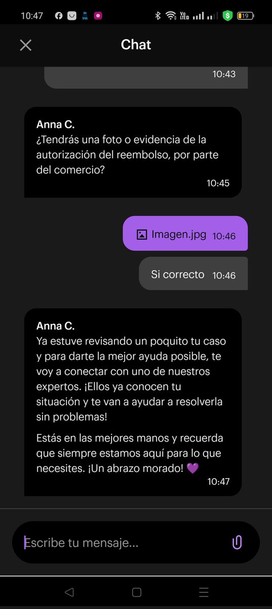 TuHonestoCesar's tweet photo. Nuevos intentos con la basura de @soynumx , te pasan con "especialista" tras "especialista" mejor diganme que ya me robaron mi dinero y dejen de fingir que me van a ayudar, 1 mes rogandoles el reembolso de 10503 pesos de un cargo que sigue "procesando" hace dos meses... https://t.co/ukqE02FkhP