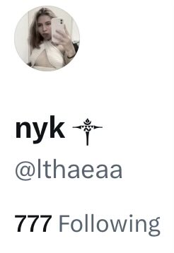 nyk ༒︎ tweet media