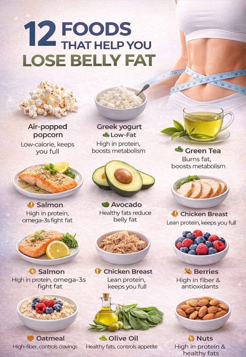 MartspecCom's tweet photo. Top 10 Foods That Help You Lose Belly Fat (And How to Track Your Progress)

Looking to trim down, reduce #belly #fat, and feel your absolute best? #Nutrition is the foundation. Here are the most effective, nutrient-dense foods to add to your #grocery list to help burn fat https://t.co/HnaGgbJUOd