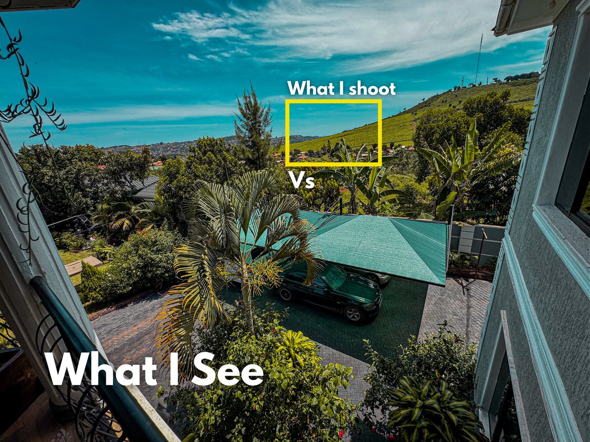 BonnyKarogo's tweet photo. What I see vs what my camera sees #shotoniphone https://t.co/BhfG5mCnKg