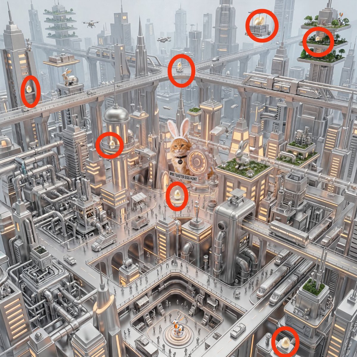 In the spirit of love and celebration of the resurrection of Christ,

Happy Easter <a href="/Bybit_Official/">Bybit</a> and wishing you the best of the celebration 
#BybitEasterEggHunt