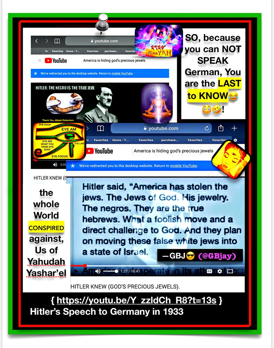 gbjay's tweet photo. 🗿...think U-know t/ #Truth? Freda WakeUp53 posted the entire #Speech (originally in #German), incl #Line by Line #Translation in #English #Text/ next-day, #YouTube listed it as #not #available. Note #Address #URL😉. ---GBJ😎 @SPhuckery  @WNRT007 @ (Psalms) 83:5 | את CEPHER📖📲💻 https://t.co/MTy0PPnltc