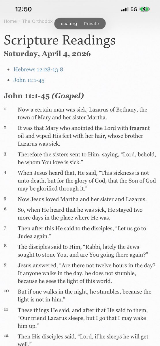 LAPanagoulia's tweet image. ☦️ Orthodox Saturday of Lazarus:
Jesus’ best friend Lazarus is dead four days and miracle is performed. The #Essenes wrote the #DeadSeaScrolls found in 1947 but not until 1991 were made available via #WorldWideWeb they didn’t believe in the #Resurrection similarly to #Muslims 🤔