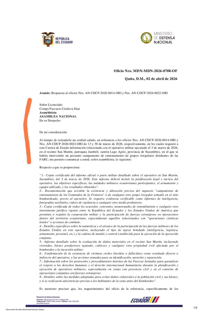 Ecuadorinmediato tweet media