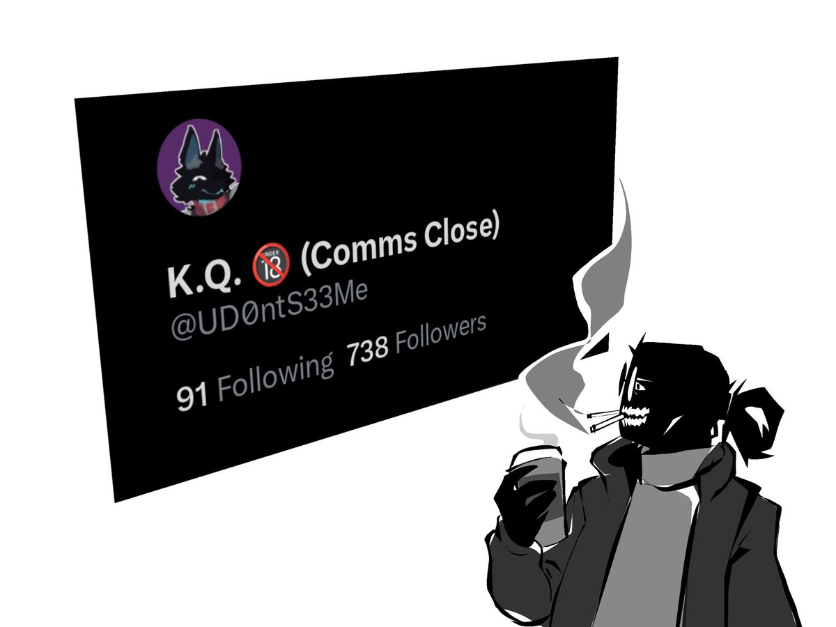K.Q. 🔞 (Comms Close) tweet media