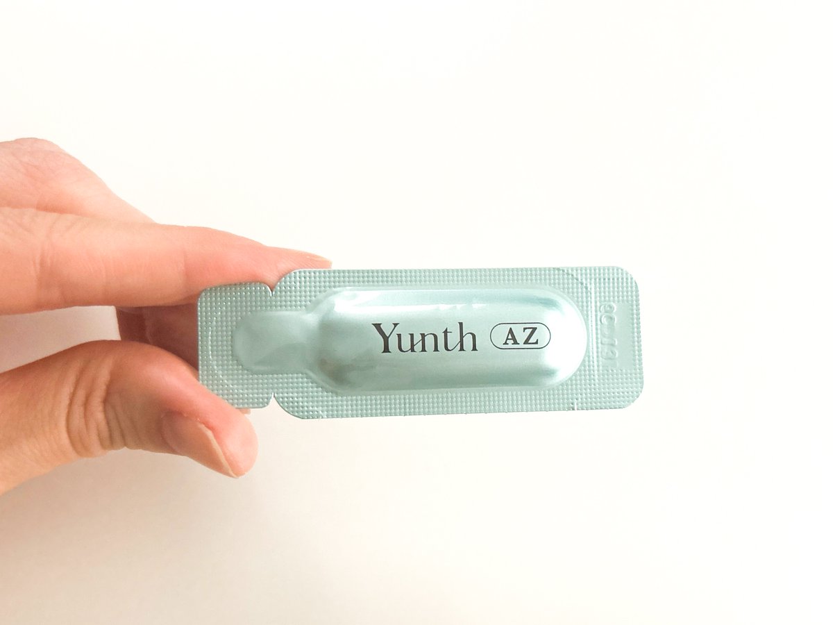 BTS・Vさんの巨大ビジュアルも登場⚡「Yunth」の新“生”美容液のPOP UP