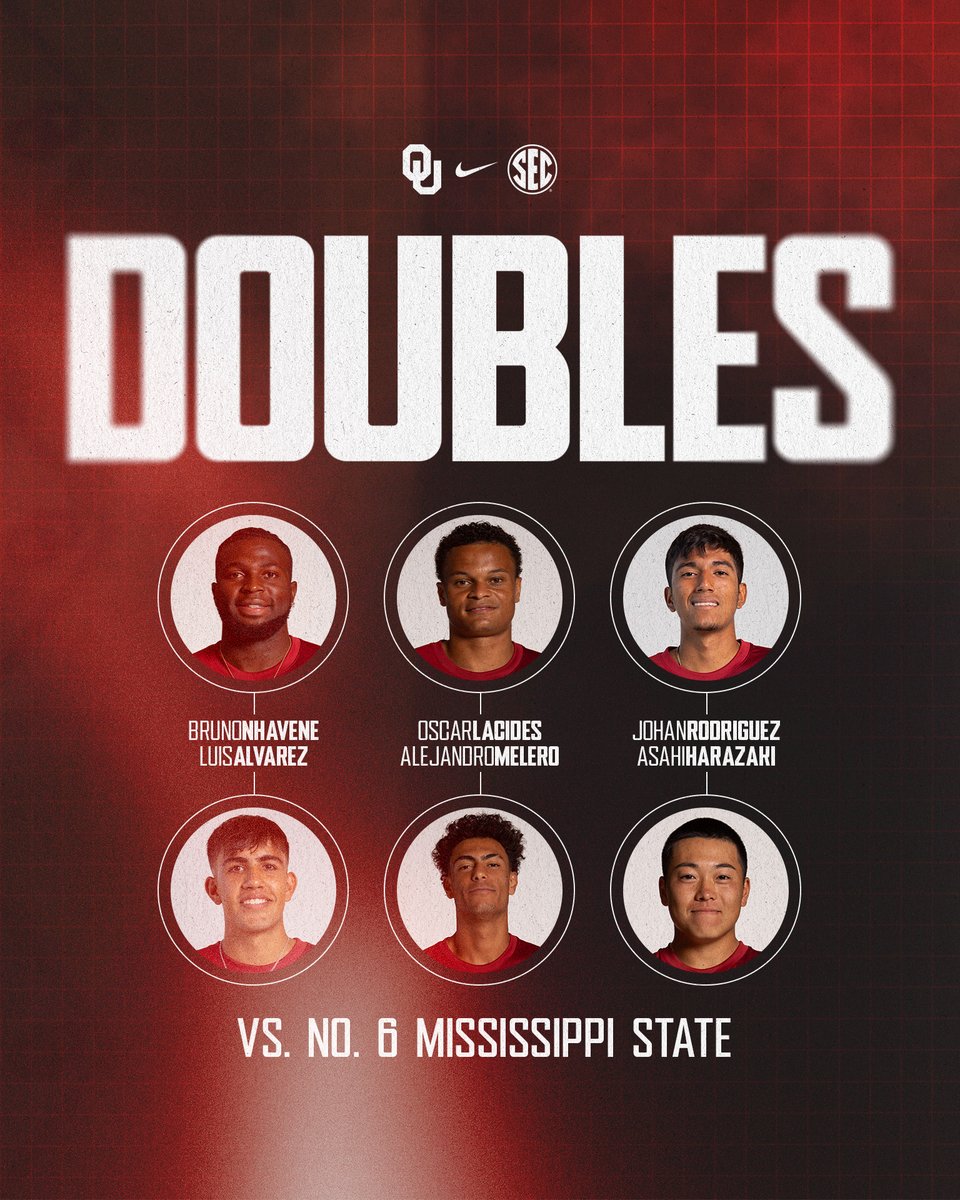 OU_MTennis's tweet image. Go-time. 😤

🔗 | linktr.ee/oumtennis

#BoomerSooner | #OneGoal