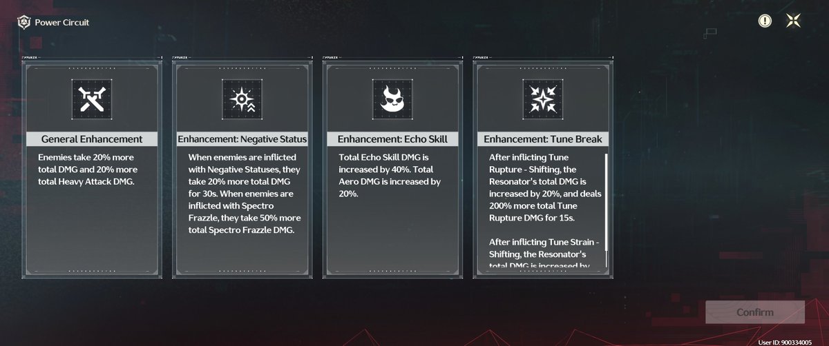 lvexander's tweet photo. #WutheringWaves endgame mode: Endstate Matrix - Singularity Expension (April 2026) https://t.co/WNPgvQtO9J