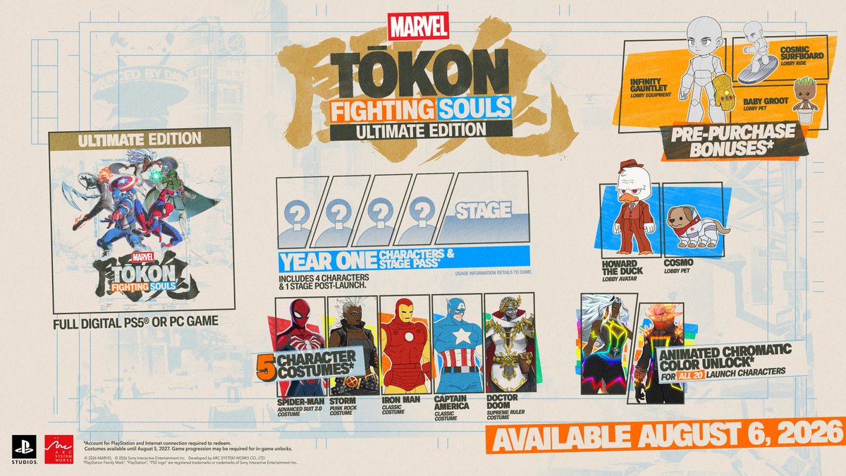 MARVEL Tōkon: Fighting Souls tweet media