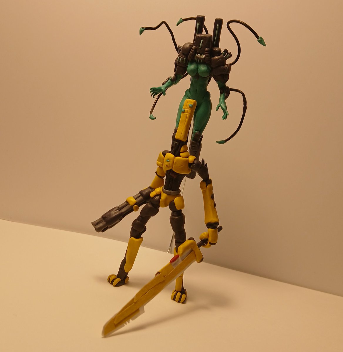 AgentOgurechek's tweet photo. "GREATER MACHINES"
SwordsMachine & Mindflayer clay models!!!๐ฅ
#ULTRAKILL
#ULTRAKILLFanart
#Swordsmachine
#Mindflayer https://t.co/YeK1RJO6cL
