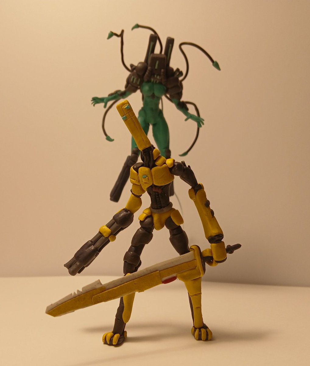 AgentOgurechek's tweet photo. "GREATER MACHINES"
SwordsMachine & Mindflayer clay models!!!๐ฅ
#ULTRAKILL
#ULTRAKILLFanart
#Swordsmachine
#Mindflayer https://t.co/YeK1RJO6cL