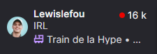 Cramyto's tweet photo. Probablement le plus gros stream pour le reste de l'année 2026 pour la commu Qc! GG @lewislefou https://t.co/Jsl72nAmS3