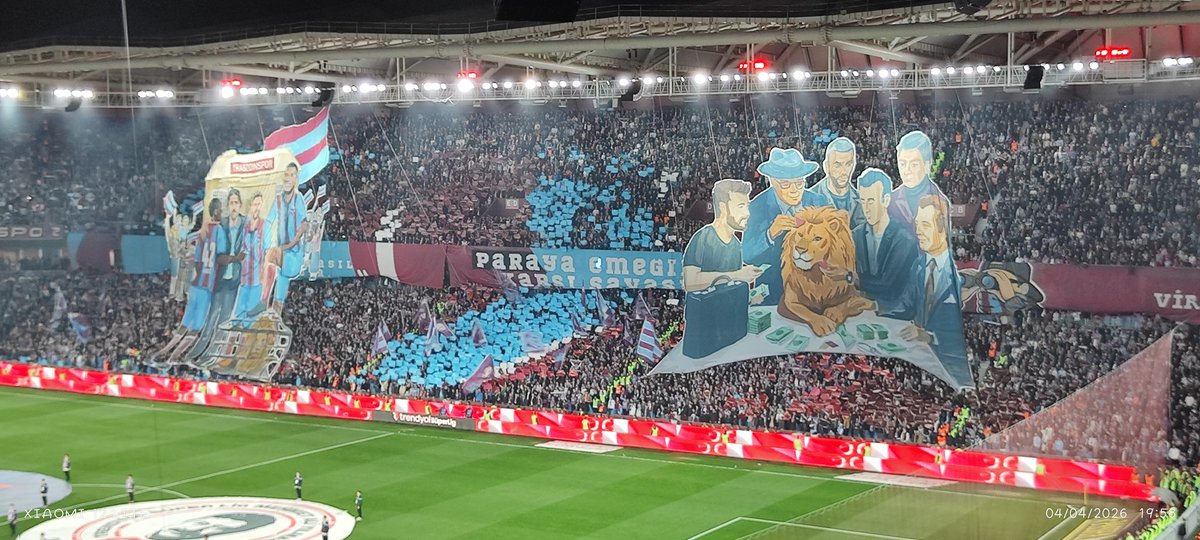 Bu muydu günlerdir konuşulan kareografi 😏 Dağ fare doğurdu 🤦

#TSvGS #Trabzonspor #Derbi