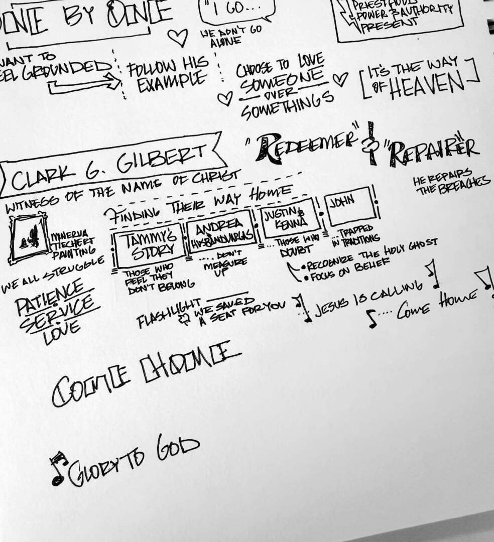 ValentineJames's tweet photo. Elder Gilbert: witnessing of the names of Christ, Redeemer and Repairer… Come Home! #generalconference https://t.co/Rc2rnwZnUG