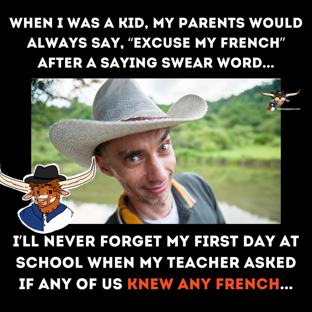 TXHappens's tweet photo. Y'all do you know any french? 🤣🤣🤣
#texas #french #notfrench https://t.co/wMteZo6sNN