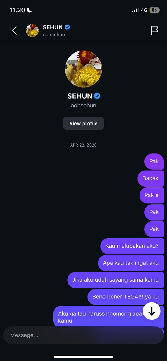 gurlshinee_'s tweet photo. aku gatau dulu kenapa ada ide manggil sehun ‘pak/bapak’ like?? make no sense at all wkwk 😭😭😭😭 kalo sehun baca ini, dia bakal ngambek sih (kayaknya) WKWKWK 😭😭😭😭😭 lowkey embarrassing but kinda funny tho https://t.co/3a1WBp2Gf4