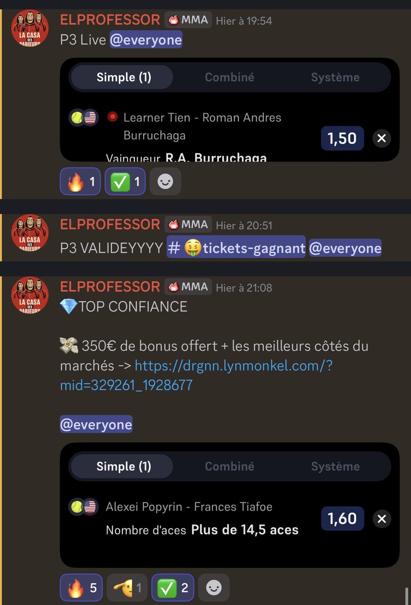 ElprofessorBET's tweet photo. 📊DATA EL PROFESSOF 

🏦Mars : +80% (+8000€) 
🏦Avril : +6,4% soit +640€ de bénéfice ( en 4 jours seulement ) 🤯

👉La bourse fait 10% par an en moyennes ! 

Dans notre groupe tu aura juste à suivre 1 méthode à appliqué et rien d’autre . 

Forme toi dès maintenant 🫵
🚨2 mois VIP pour seulement 50€ au lieu de 100€ tarifs normaux , jusqu’à dimanche seulement ⏳

#TeamParieur #Parionssport #Gambling𝕏