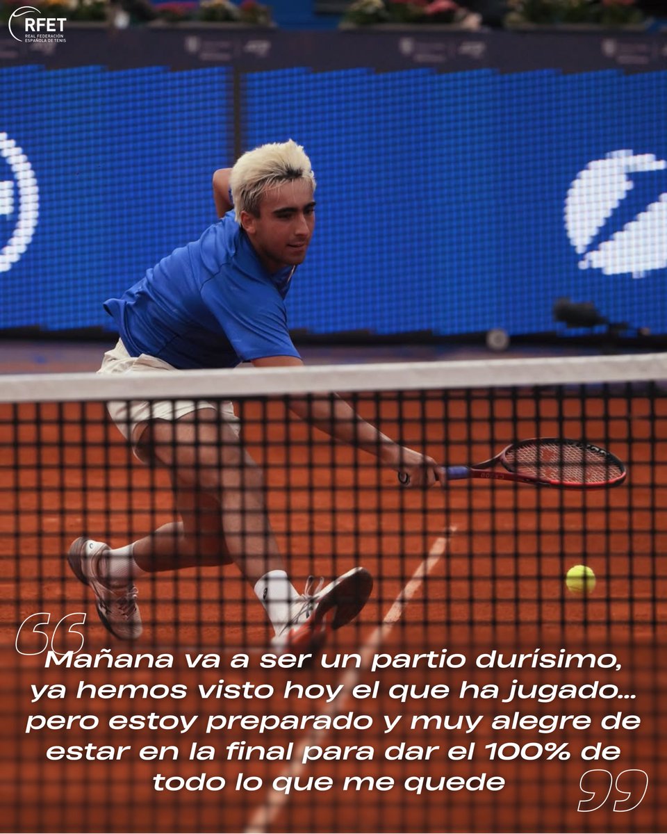 RFETenis's tweet image. 🎙️ La ilusión por las nubes 

Así valora Daniel Mérida el momento de alcanzar su primera final #ATP en la misma semana que conseguía su primera victoria en un cuadro de esta categoría ✨

#TiriacOpen2026