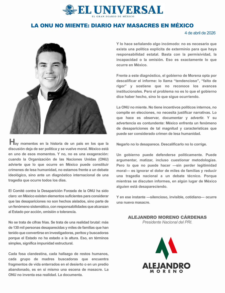 Alejandro Moreno tweet media