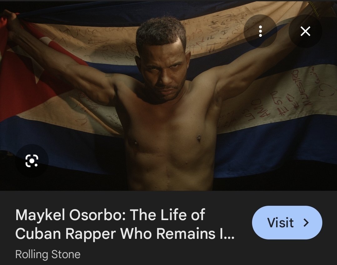 FSmoogle's tweet photo. @ngotranslations Where is Maykel Osorbo, the man in jail and being denied medical care in said jail for singing a song in protest of the government https://t.co/4qU34uXoSh