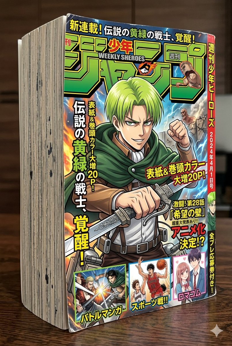 進撃の黄緑 tweet media